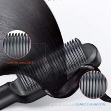 Electric Hair Straightener Brush Straight And Curl Use